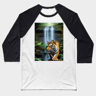 Tiger in jungle Baseball T-Shirt